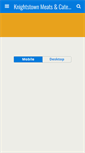 Mobile Screenshot of ktownmeatsandcatering.com